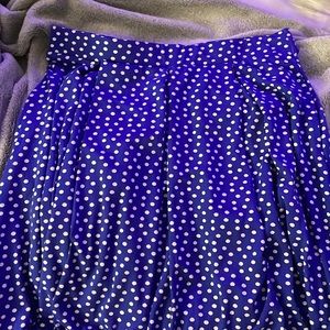 Lularoe Polkadot Madison Skirt Large